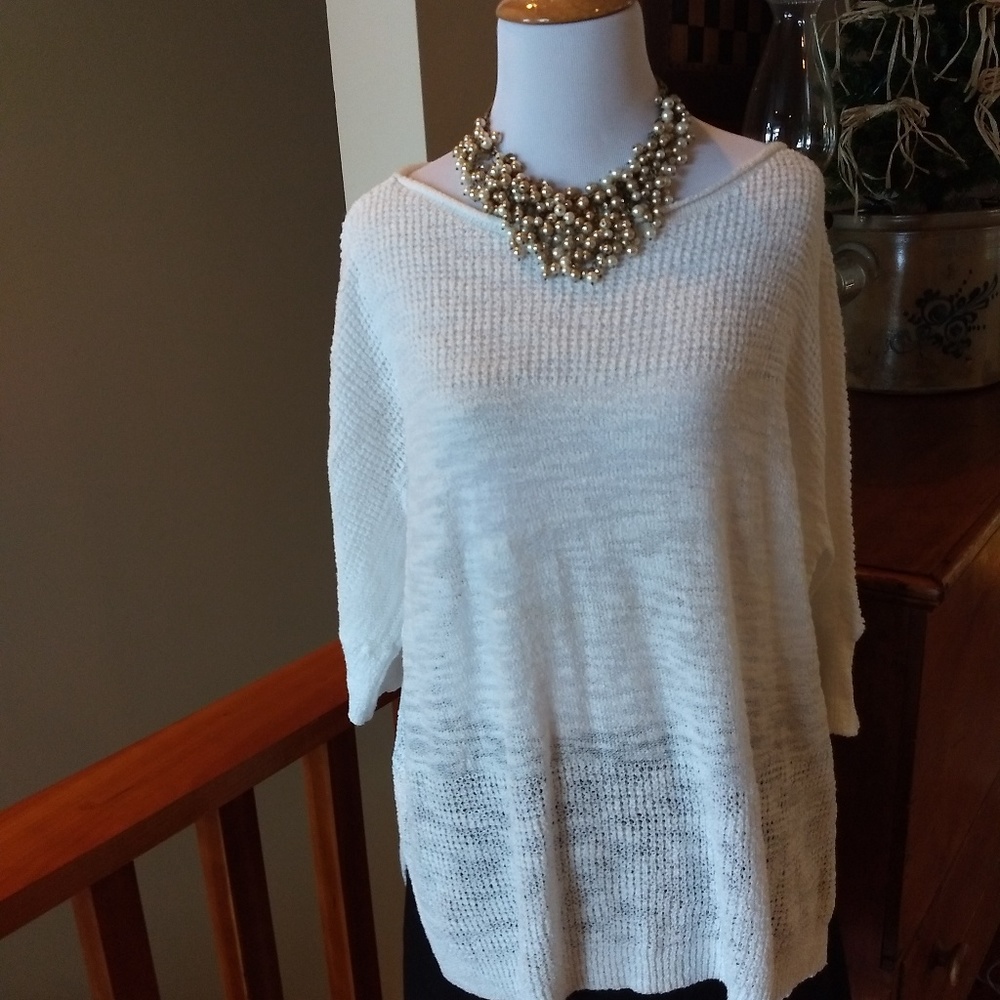 Lou and Grey White Sweater